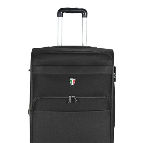 2" EXPANDABLE, UP TO 35 EXTRA SPACE. . Tucci soft luggage